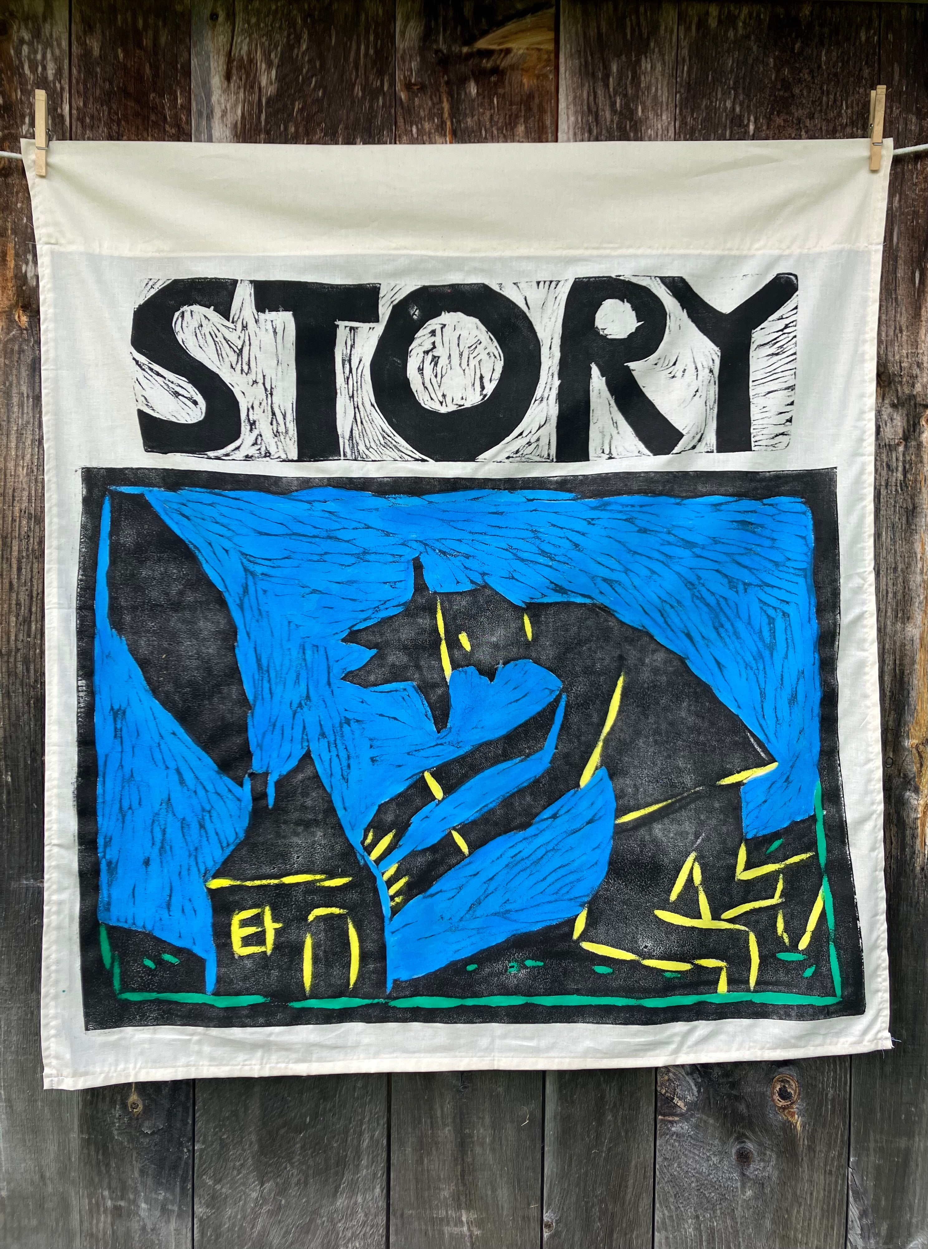 Story Man and House Bread + Puppet Press