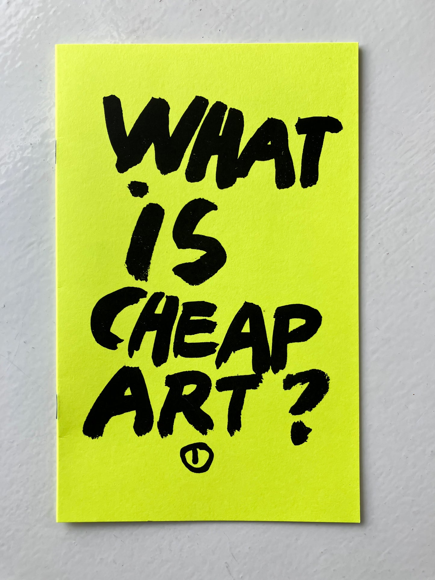 What is Cheap Art Zine
