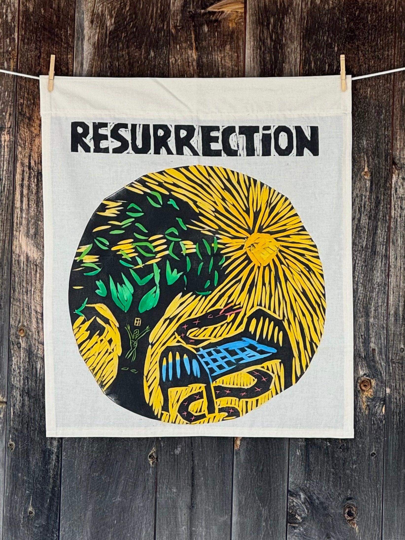 Resurrection Bread + Puppet Press