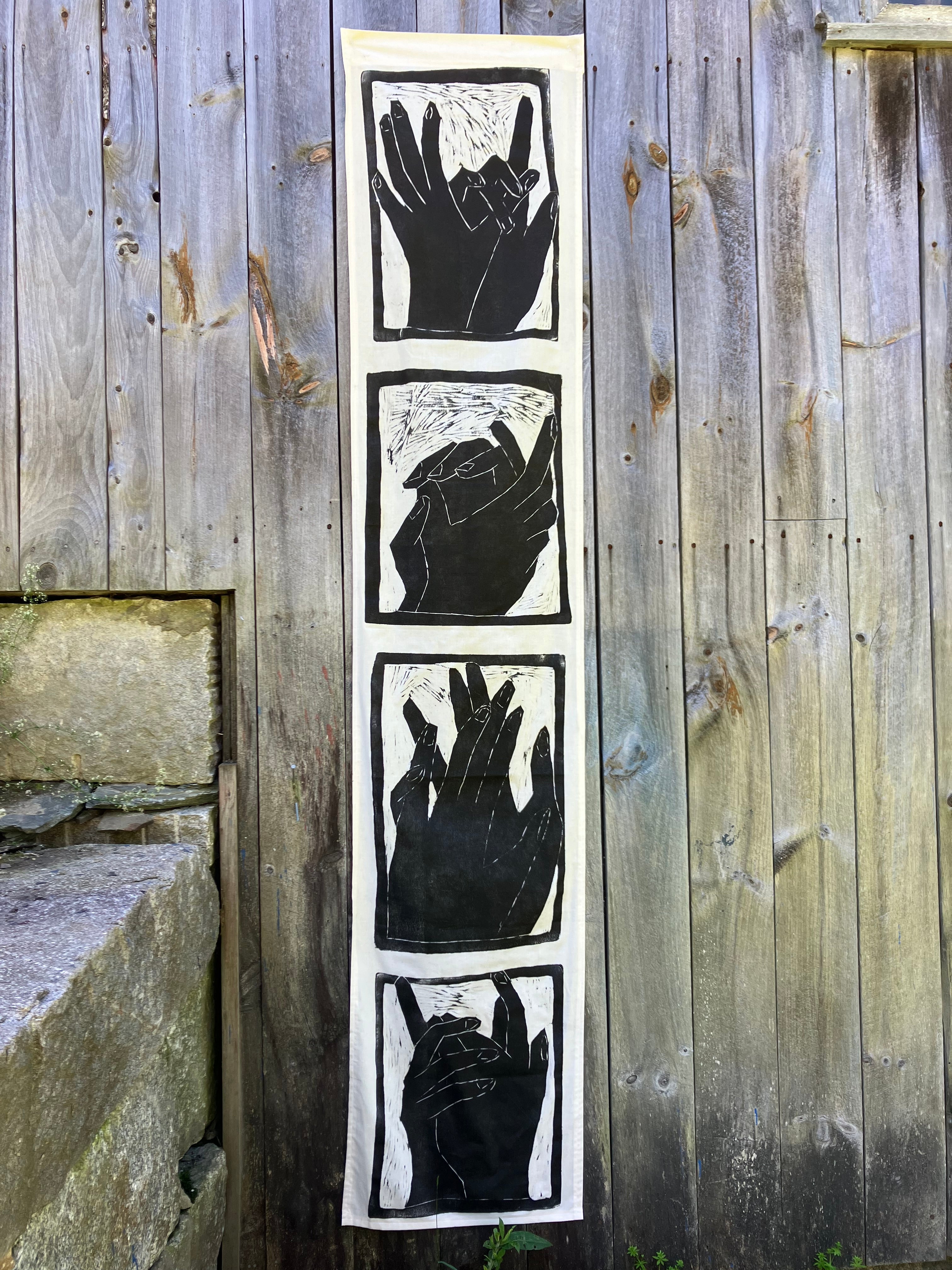 Long Hands Banner Bread + Puppet Press