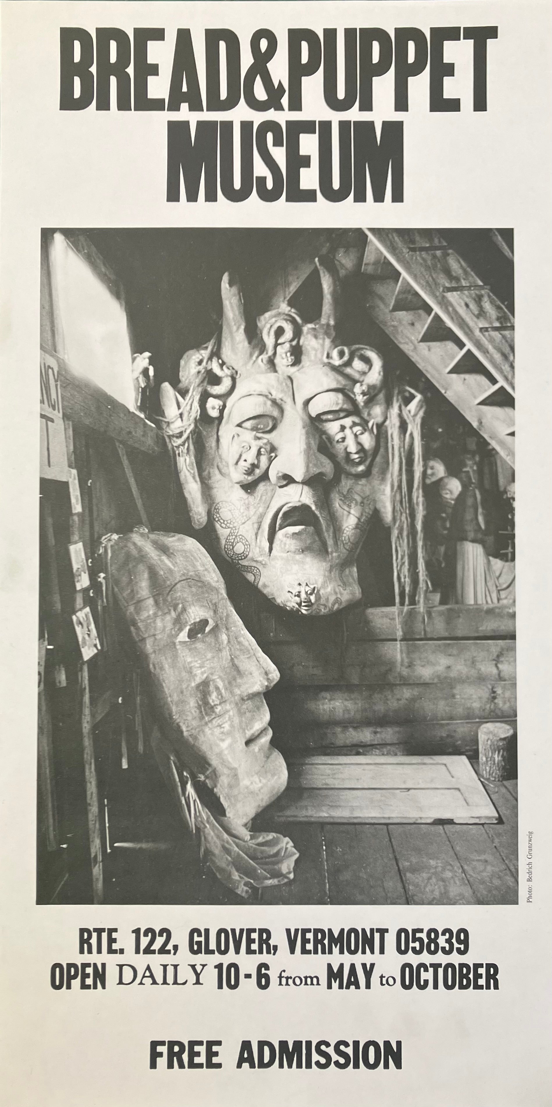 Mother Earth and Yama Heads Bread + Puppet Press