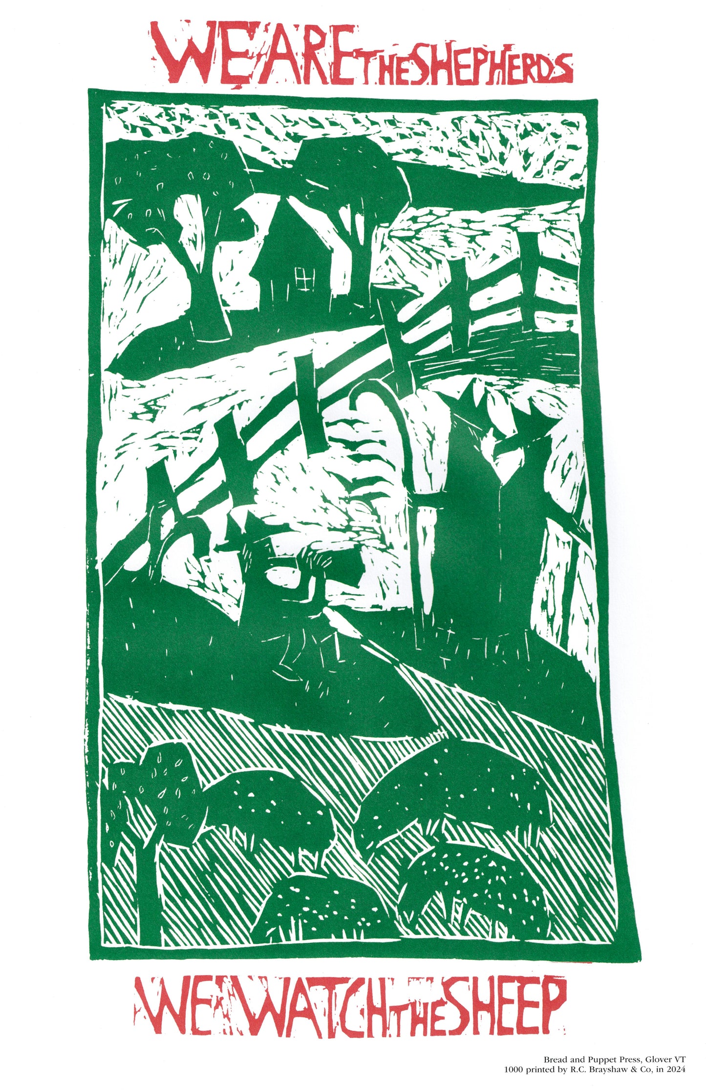 We Are The Shepherds Poster