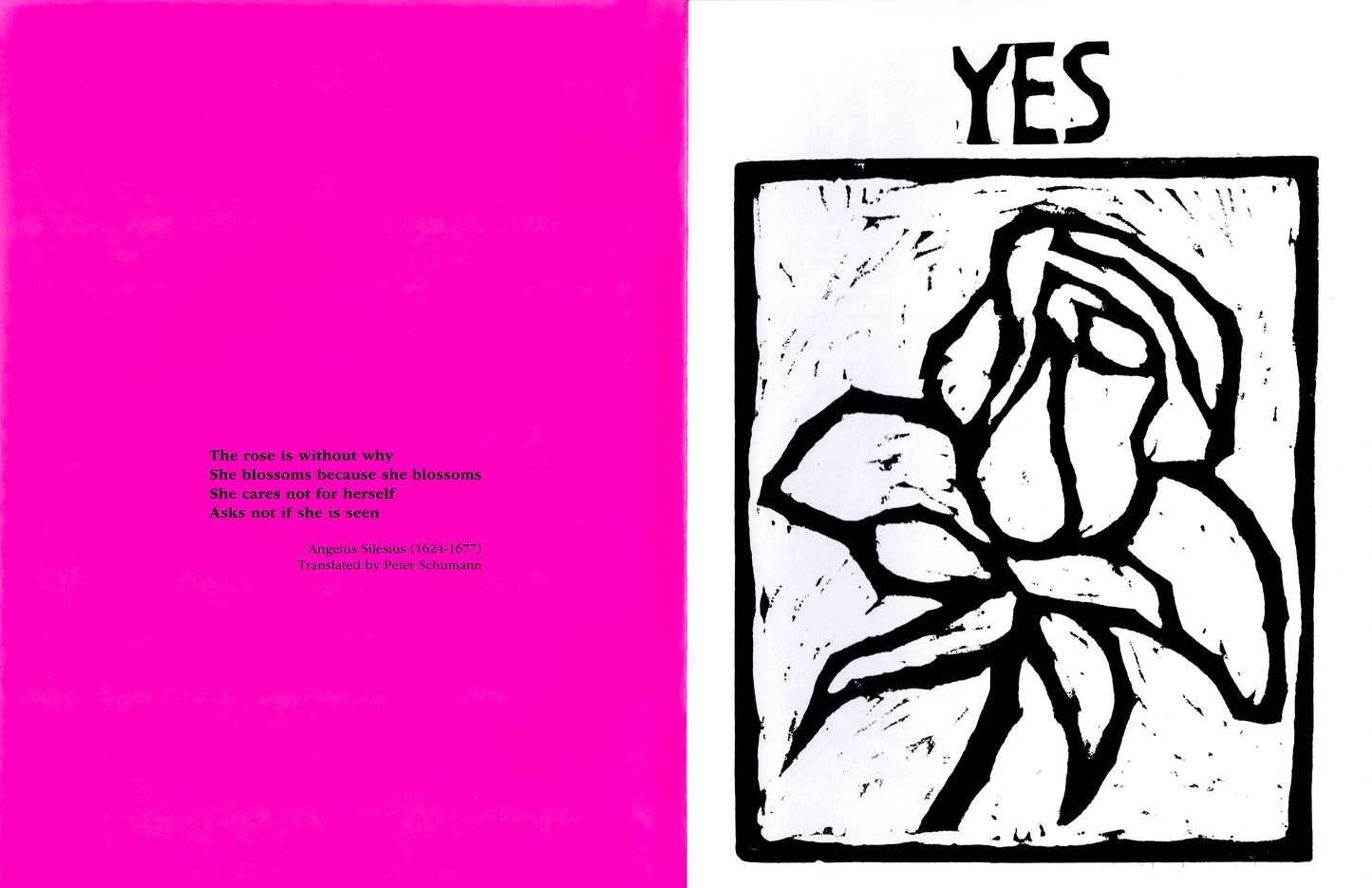 Bread and Puppet Flower Coloring Book