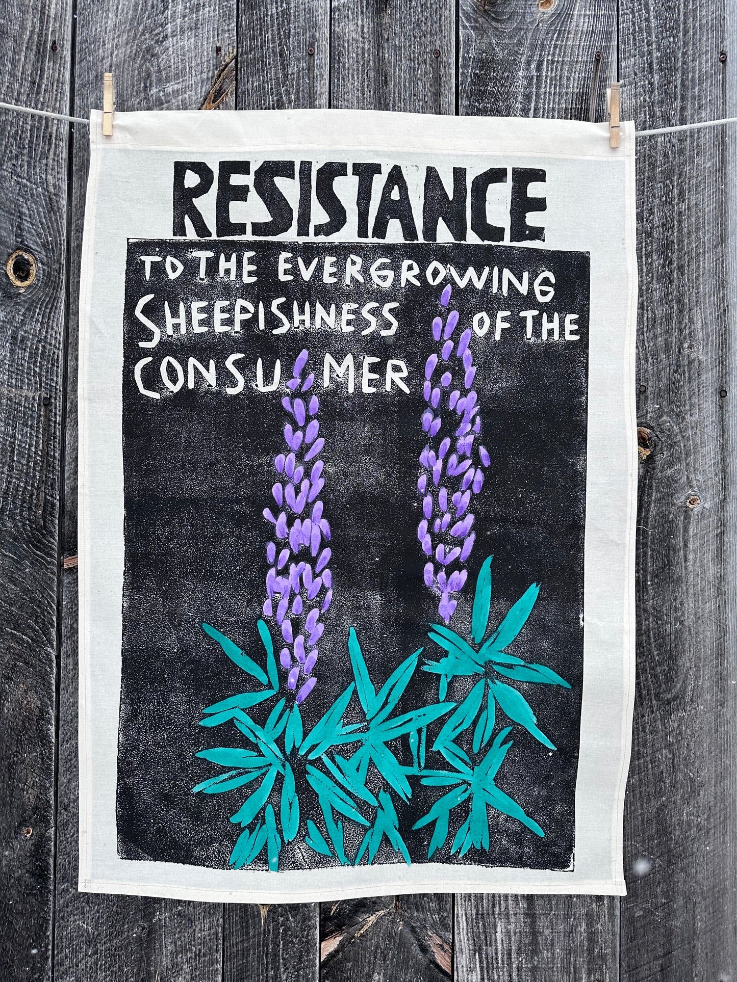 Resistance to the Ever Growing Shipishness of the Consumer Lupin Banner