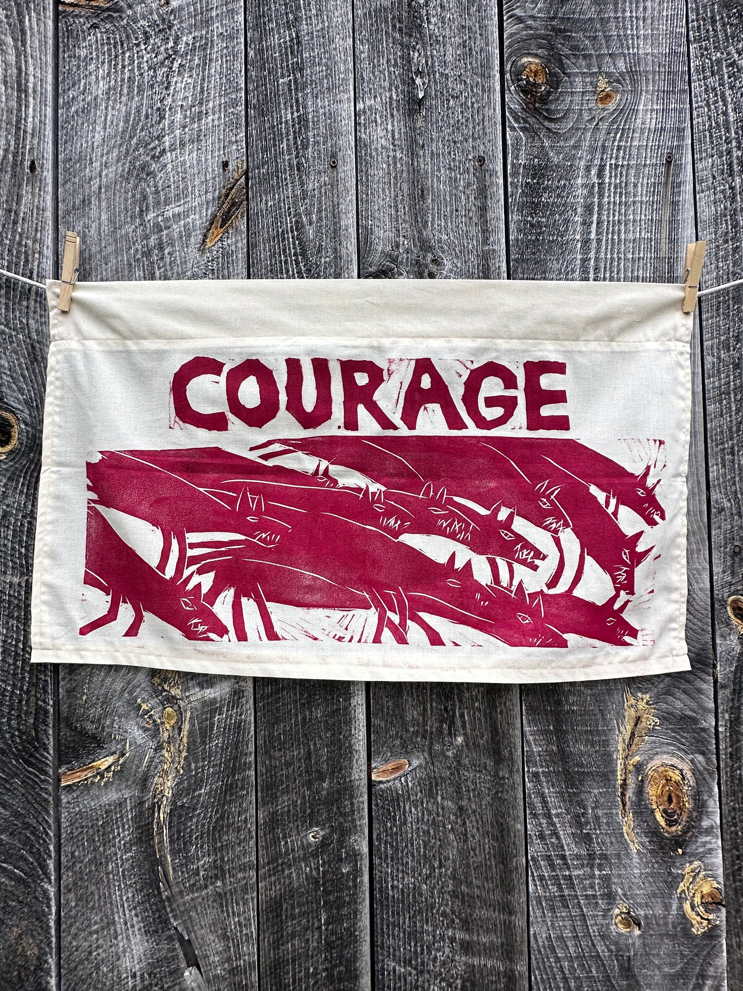 Courage Beasts Banner