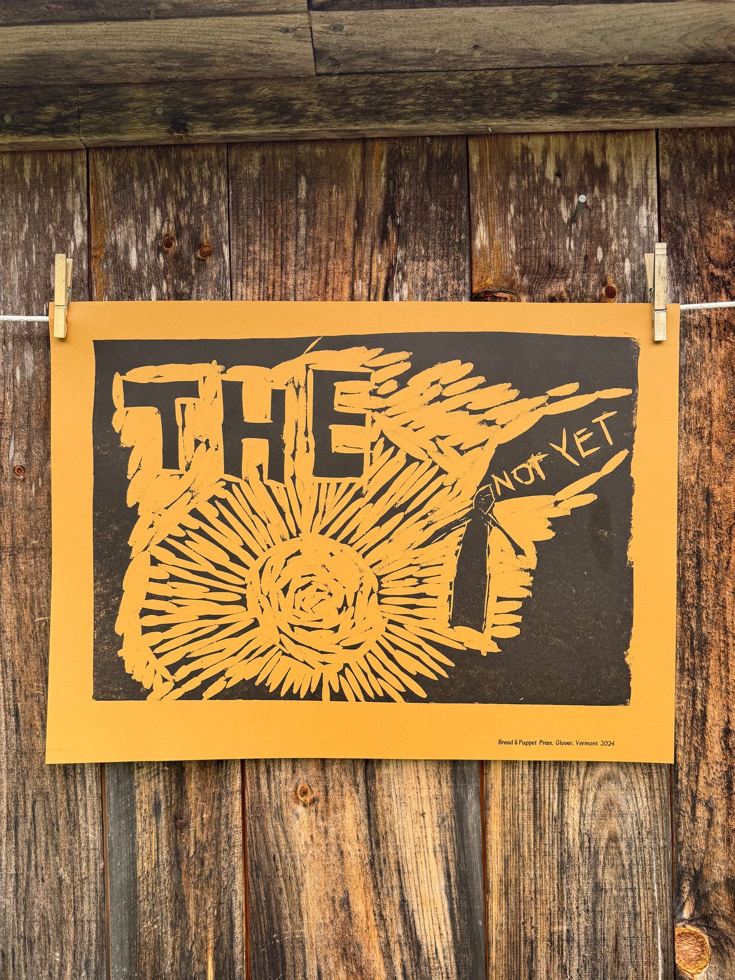 The Not Yet Poster