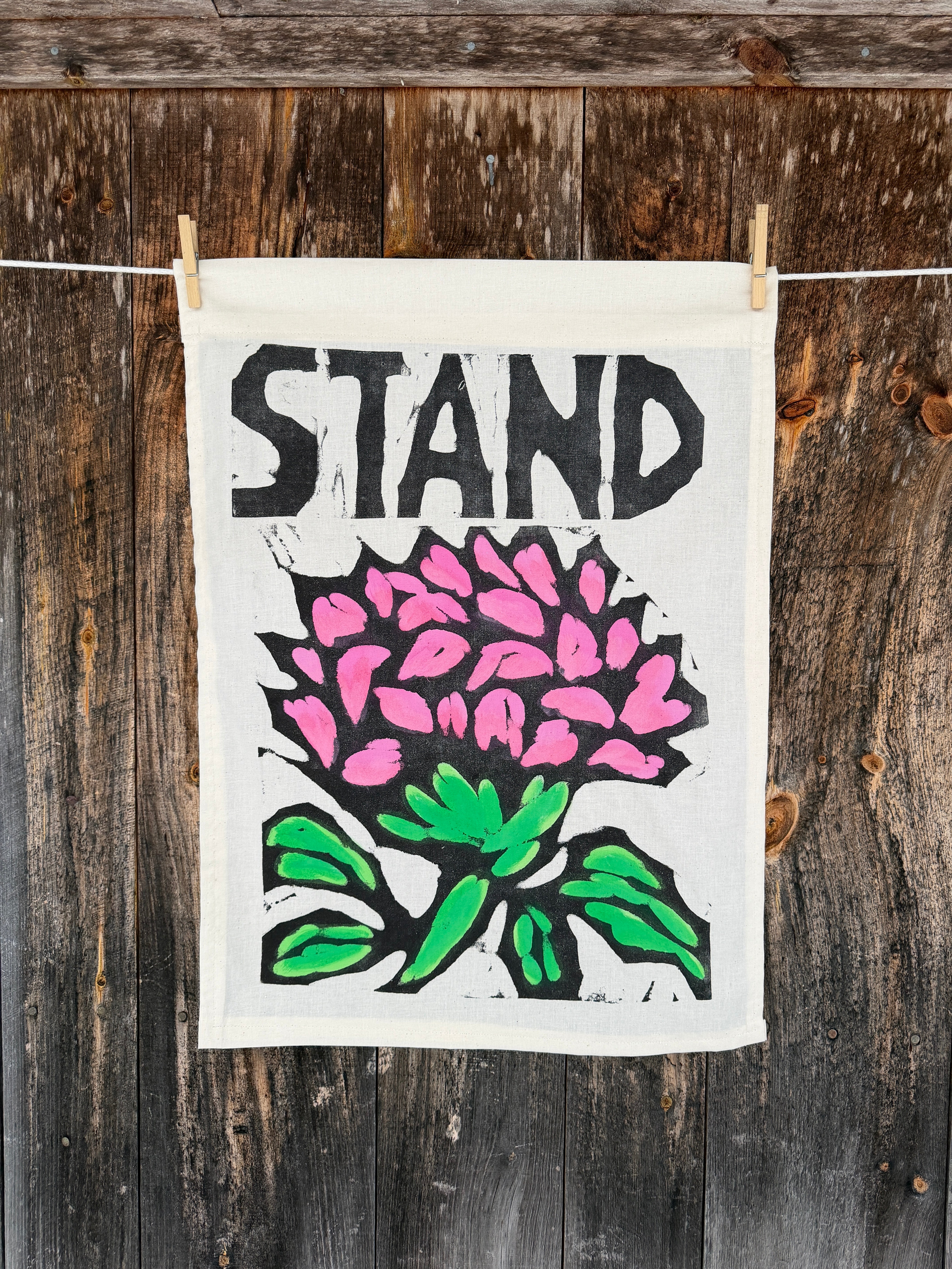 Stand Peony – Bread + Puppet Press