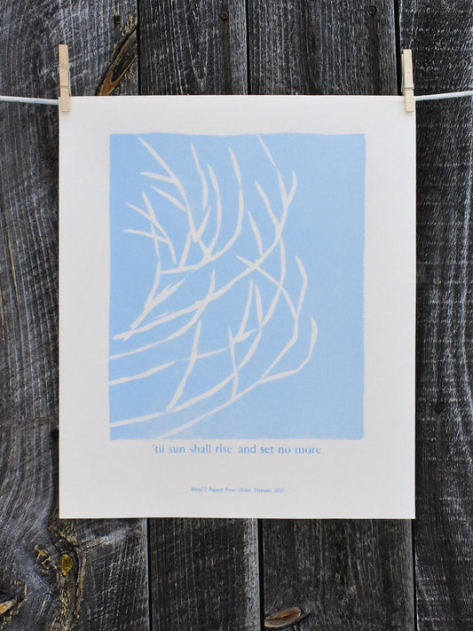 til sun shall rise and set no more