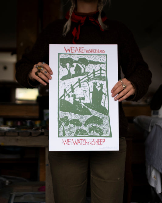 We Are The Shepherds Poster