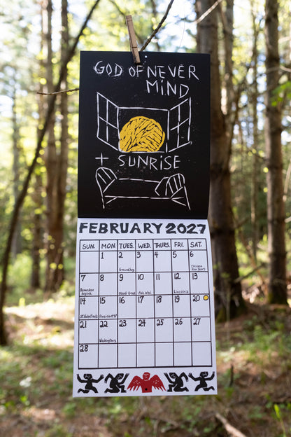 2027 God of Who + What Calendar