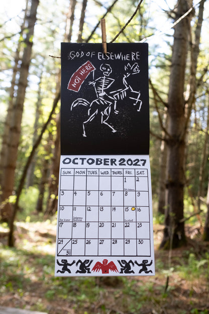 2027 God of Who + What Calendar