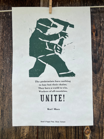 Karl Marx: UNITE!