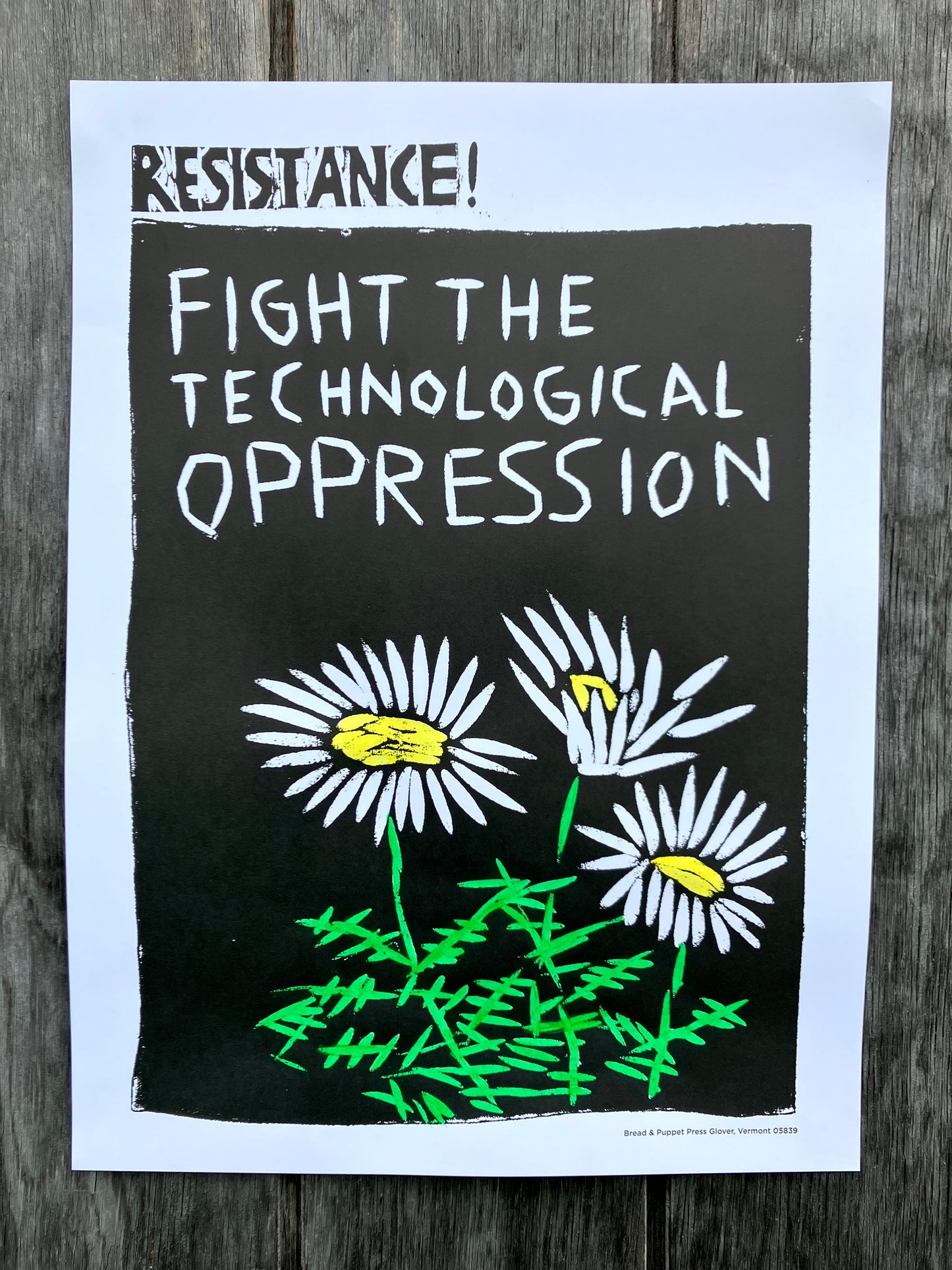Resistance! Fight the Technological Oppression