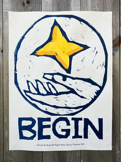 Begin Poster