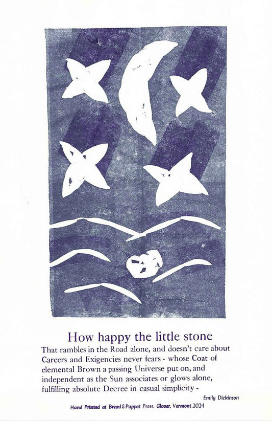 How happy the little stone