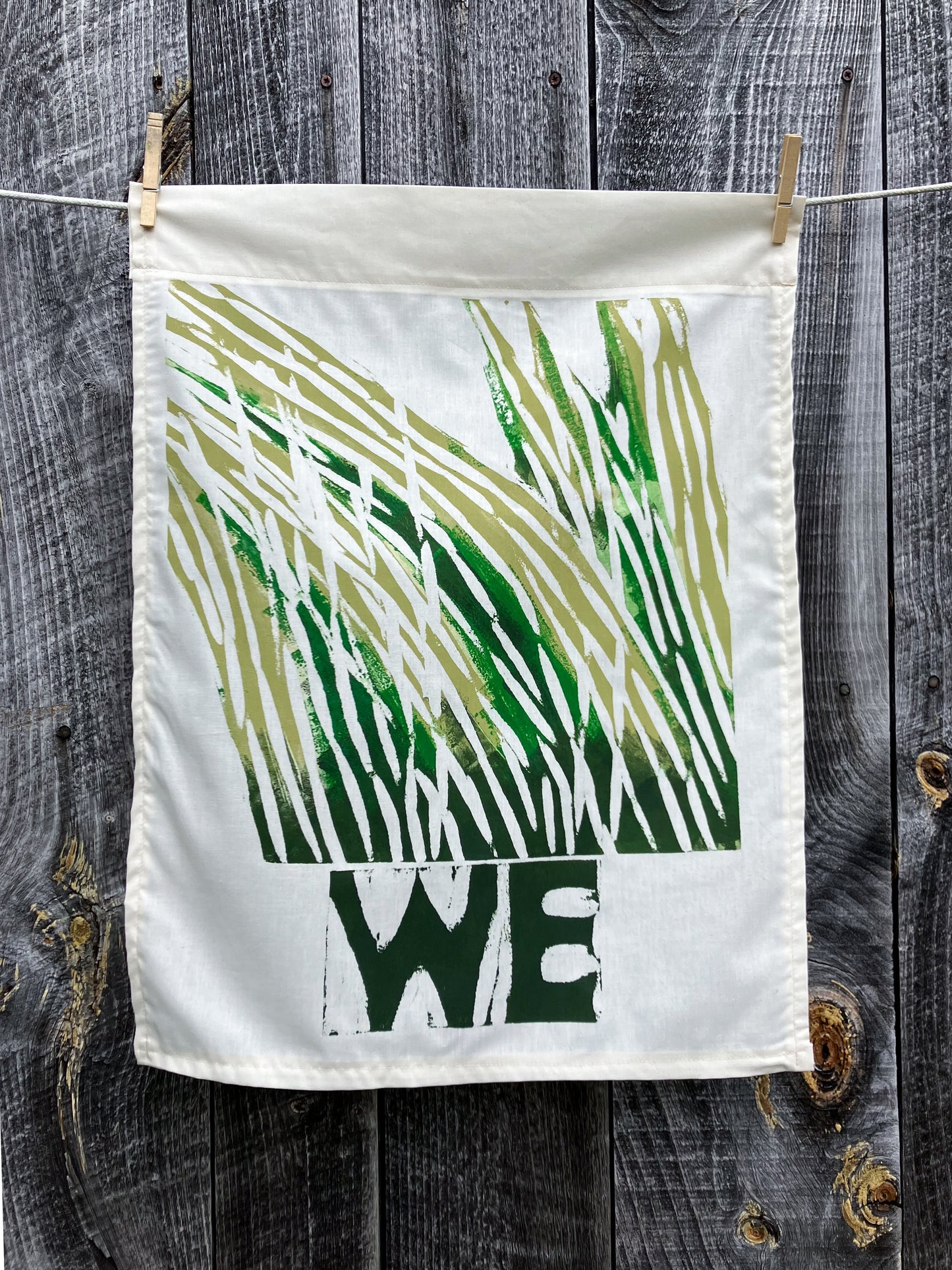We