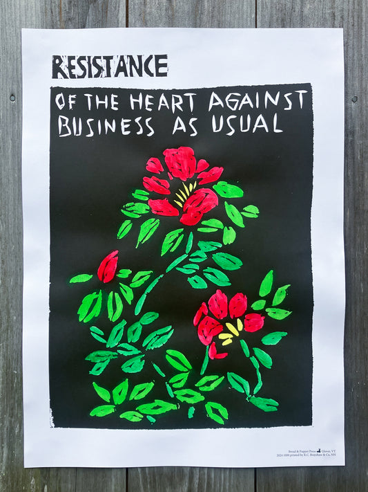 Resistance of the Heart Against Business As Usual