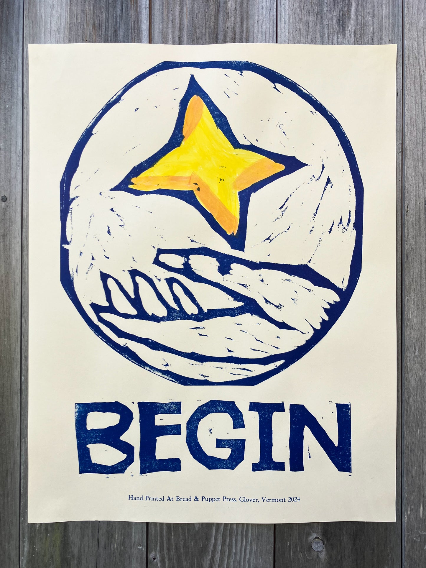 Begin Poster