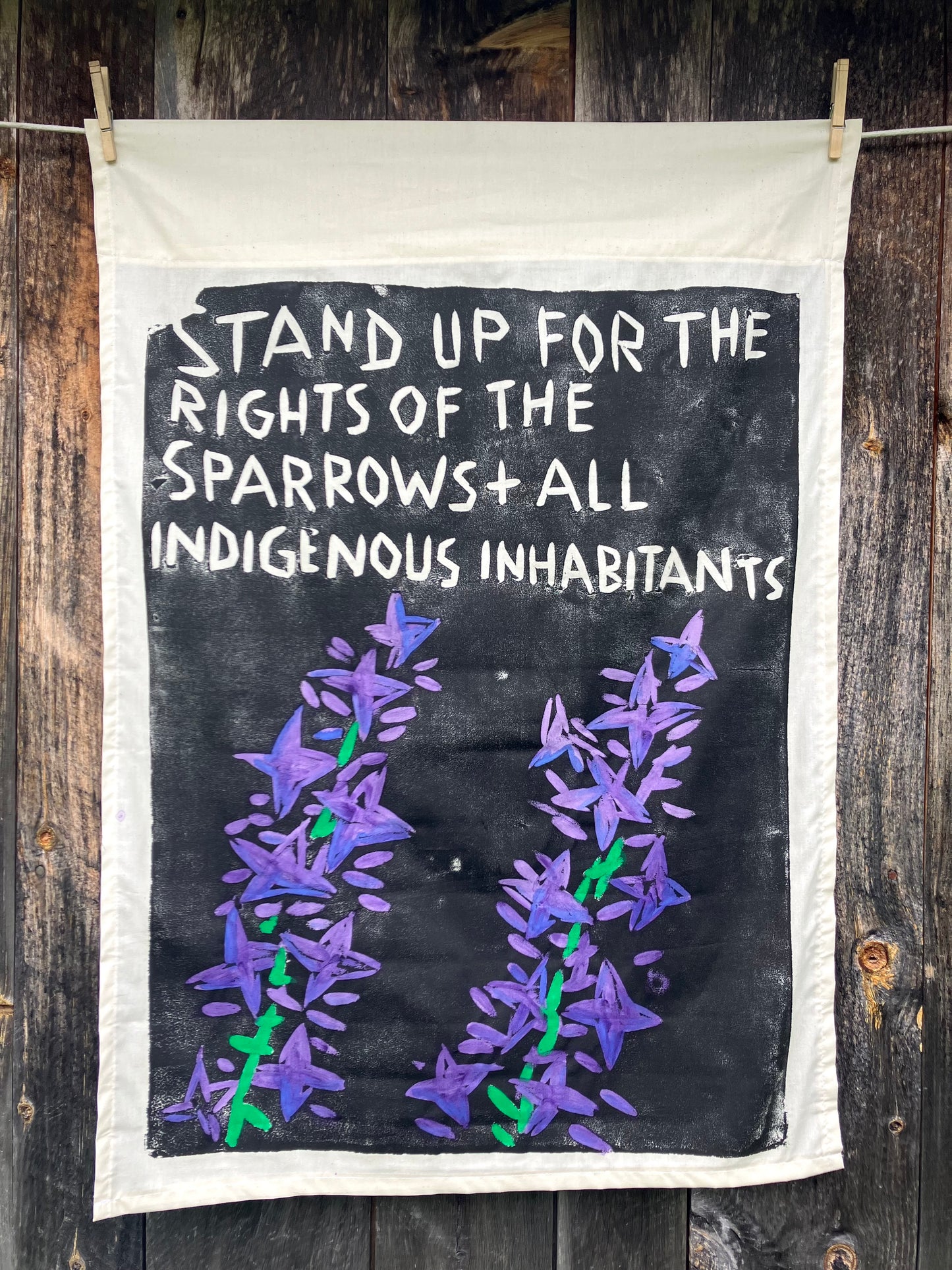 Stand Up For The Sparrows and All Indigenous Inhabitants