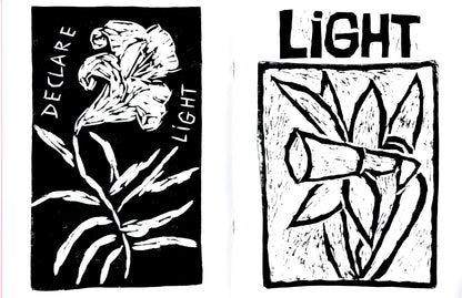 Bread and Puppet Flower Coloring Book