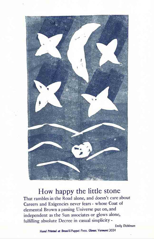 How happy the little stone
