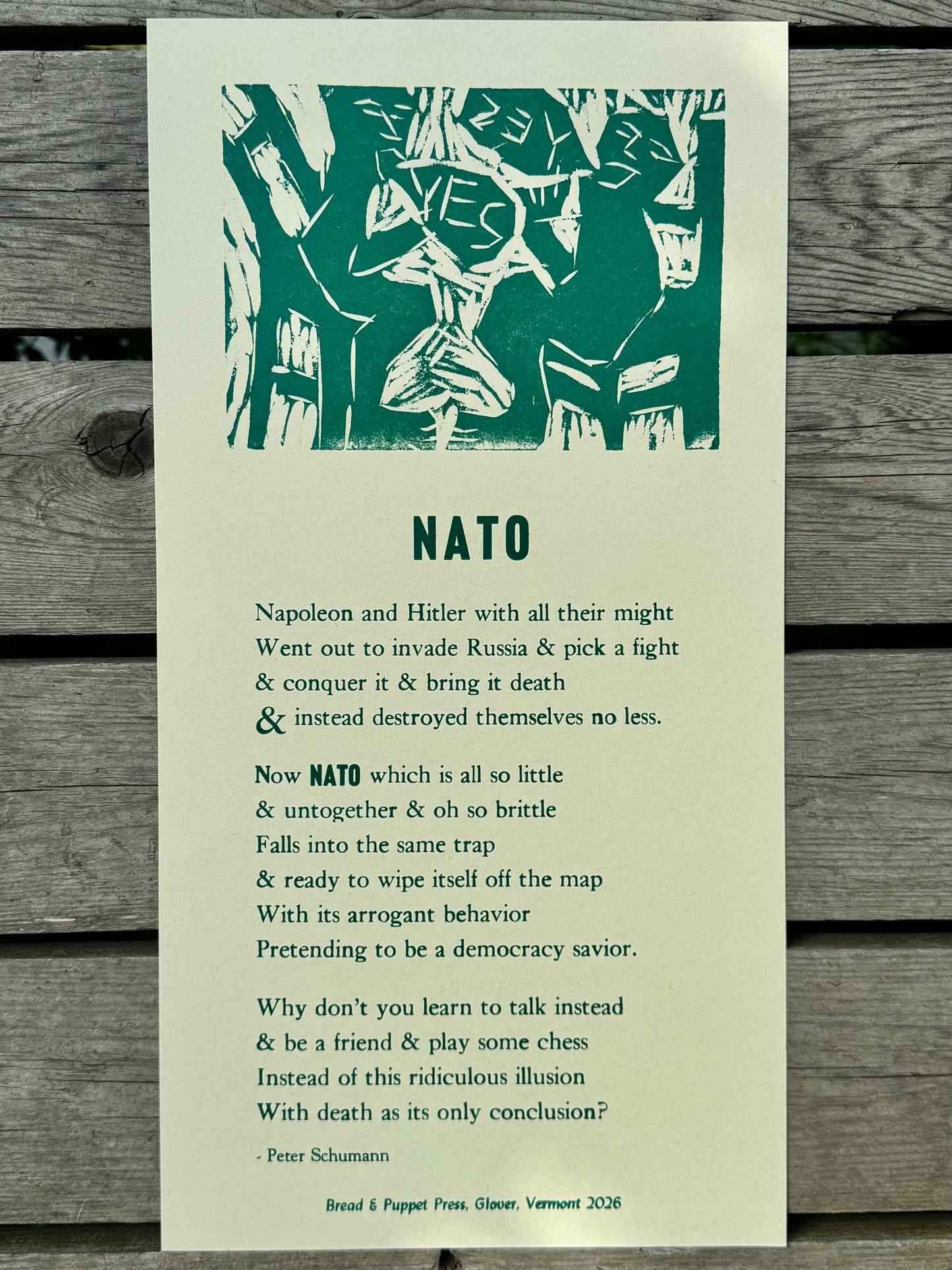 Nato Poem