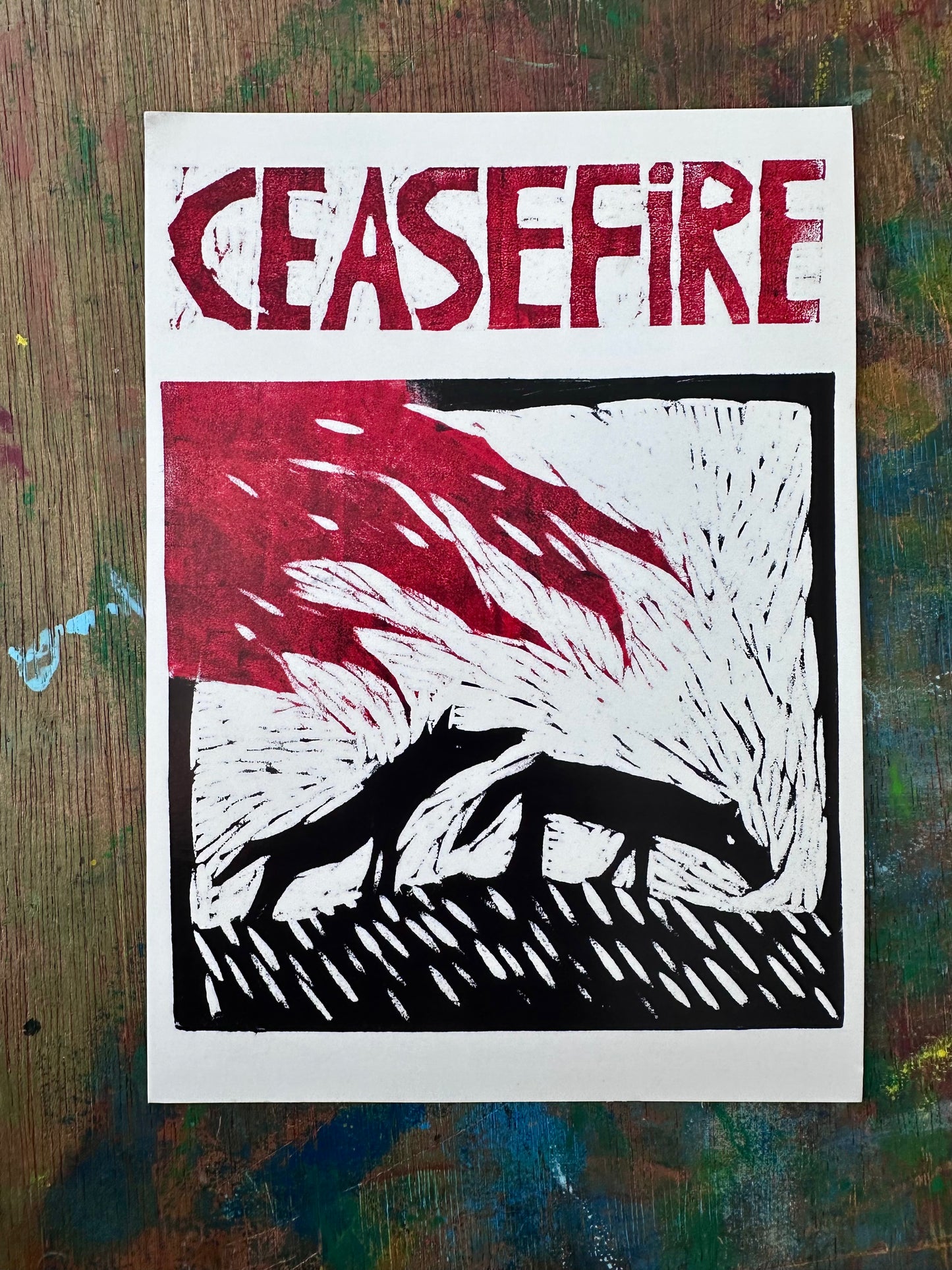 Ceasefire Postcard