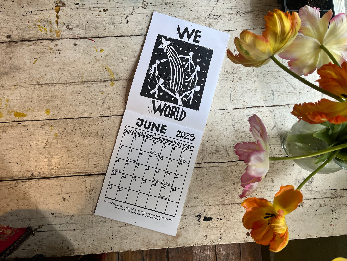 2025 Calendar The Principle of Hope