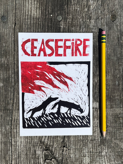 Ceasefire Postcard
