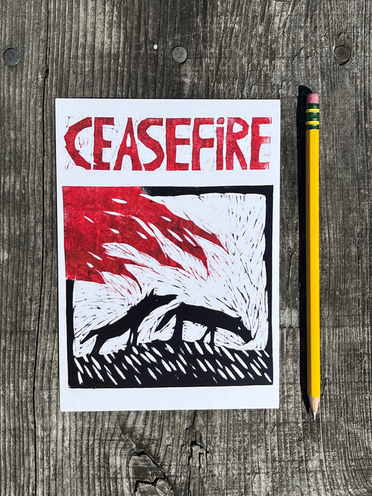 Ceasefire Postcard