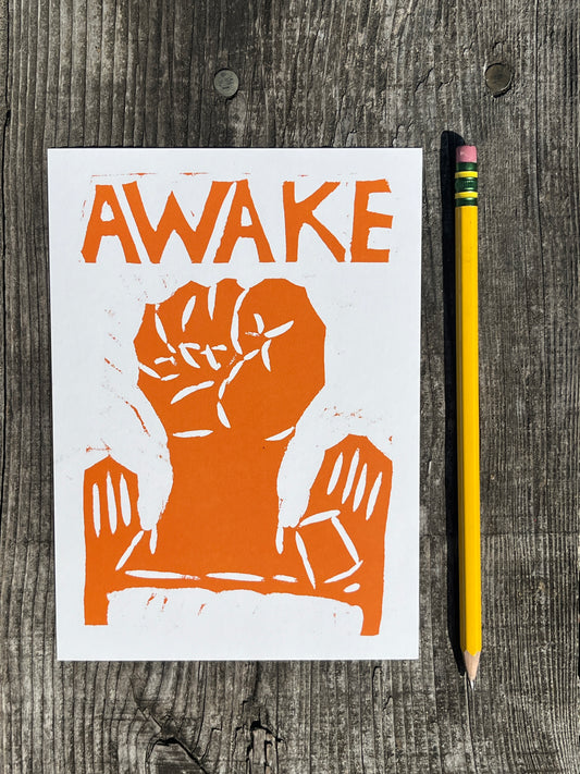 Awake Postcard