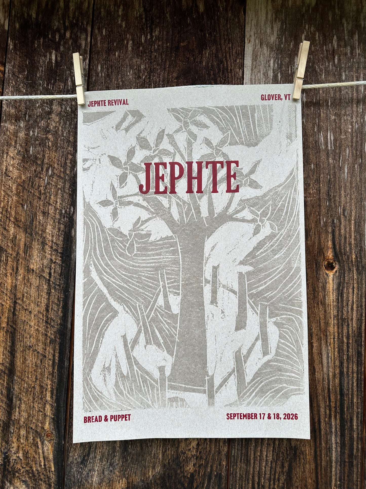 Jephte Revival Poster