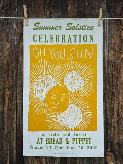 Summer Solstice Celebration Poster