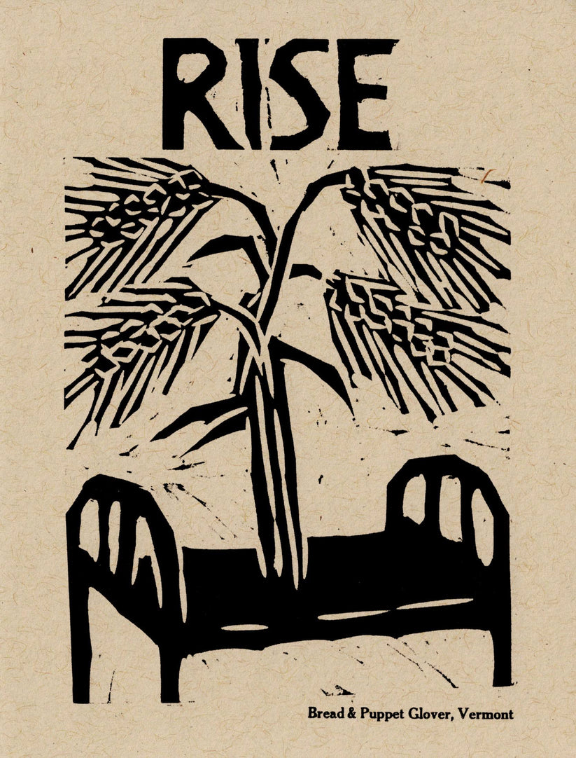 Grain Series: Rise Bed (postcard) – Bread + Puppet Press