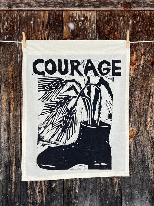 Courage Boot Banner