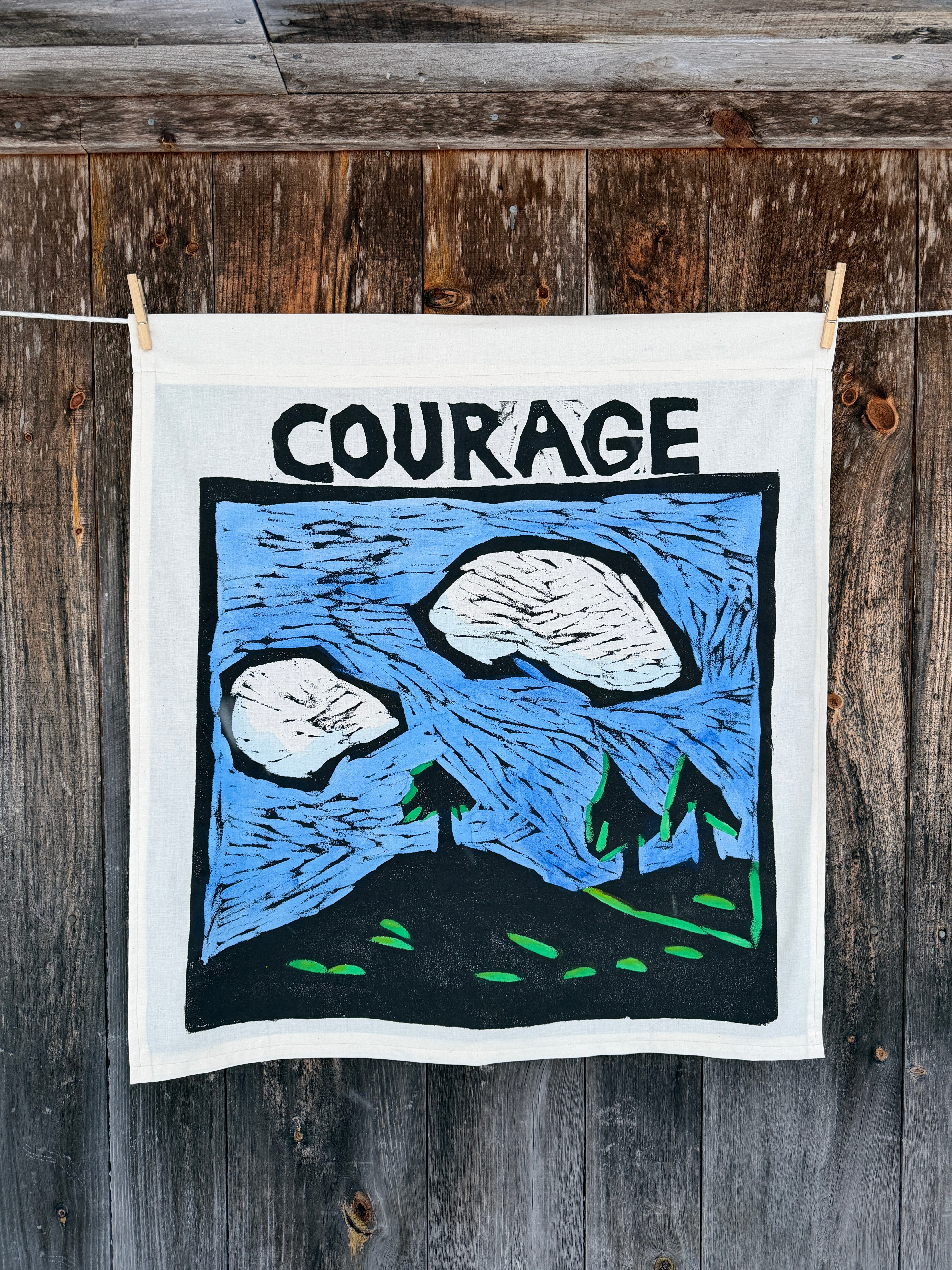 Courage Clouds – Bread + Puppet Press