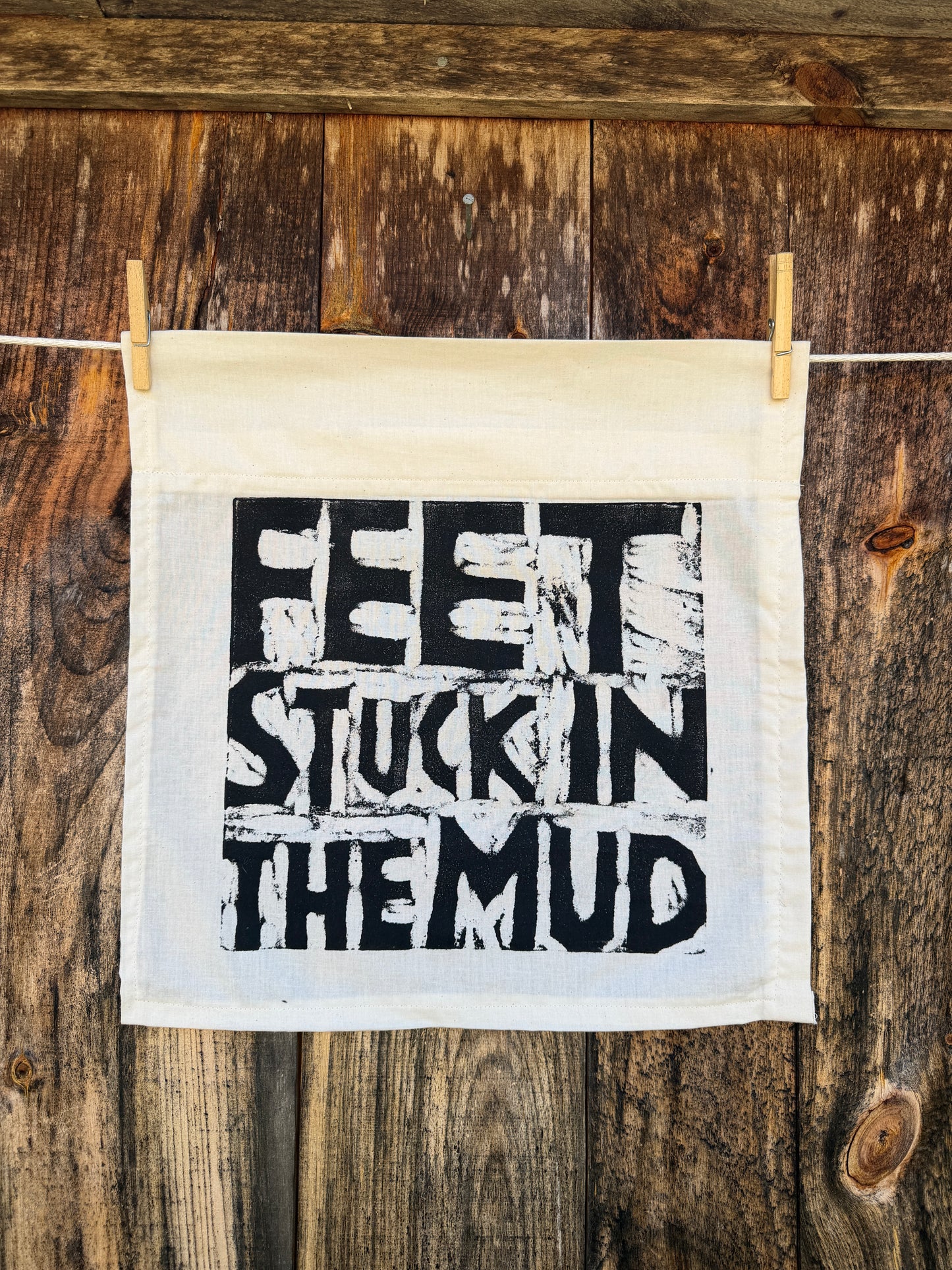 Feet Stuck in the Mud