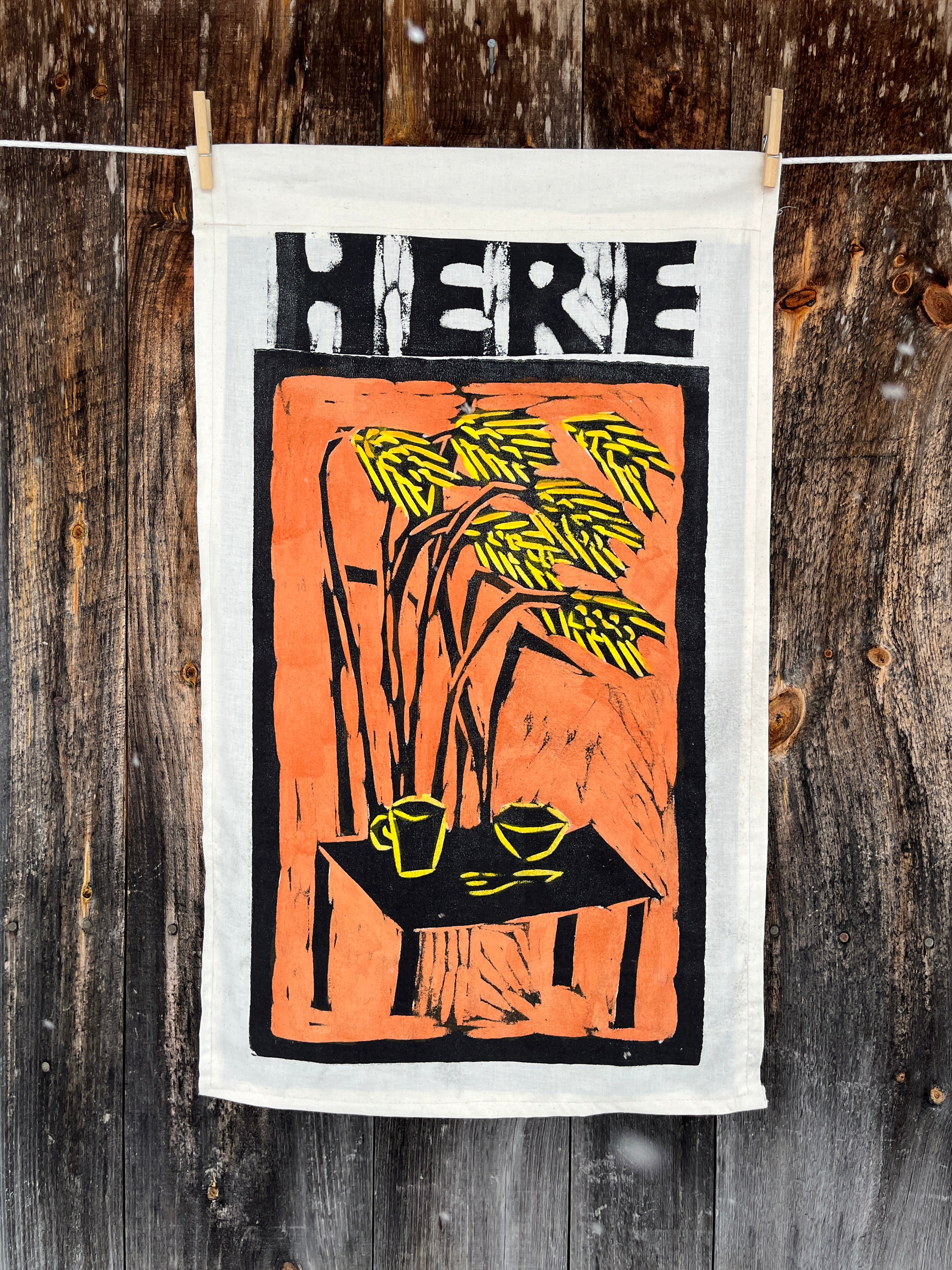 Here Table Grain – Bread + Puppet Press