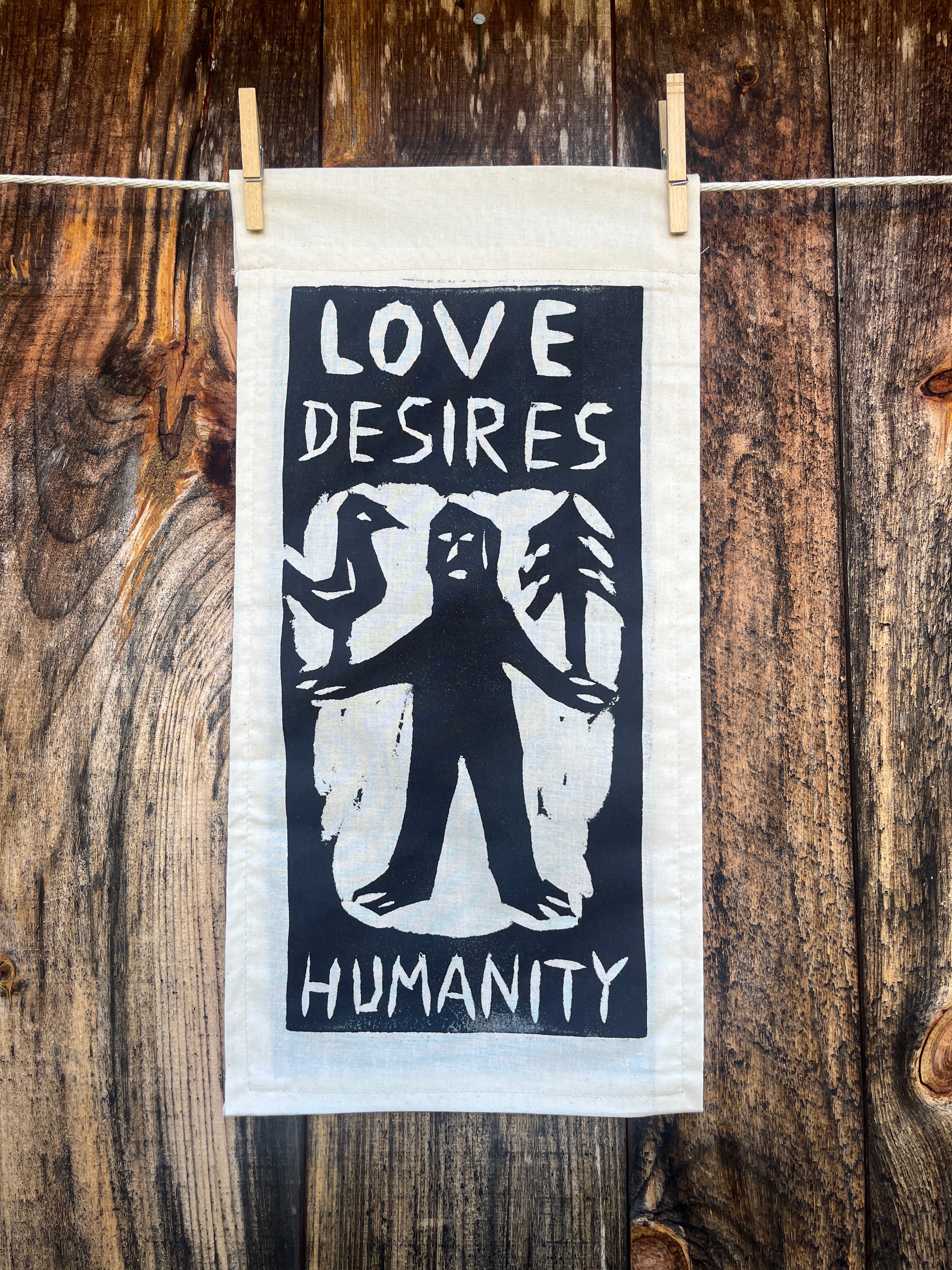 Love Desires Humanity – Bread + Puppet Press