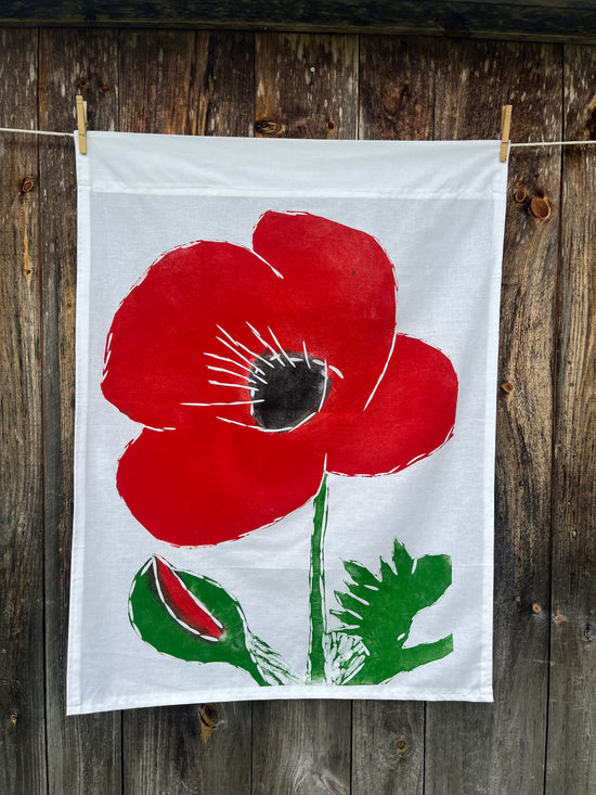Poppy Banner - 2025 Circus and Pageant – Bread + Puppet Press