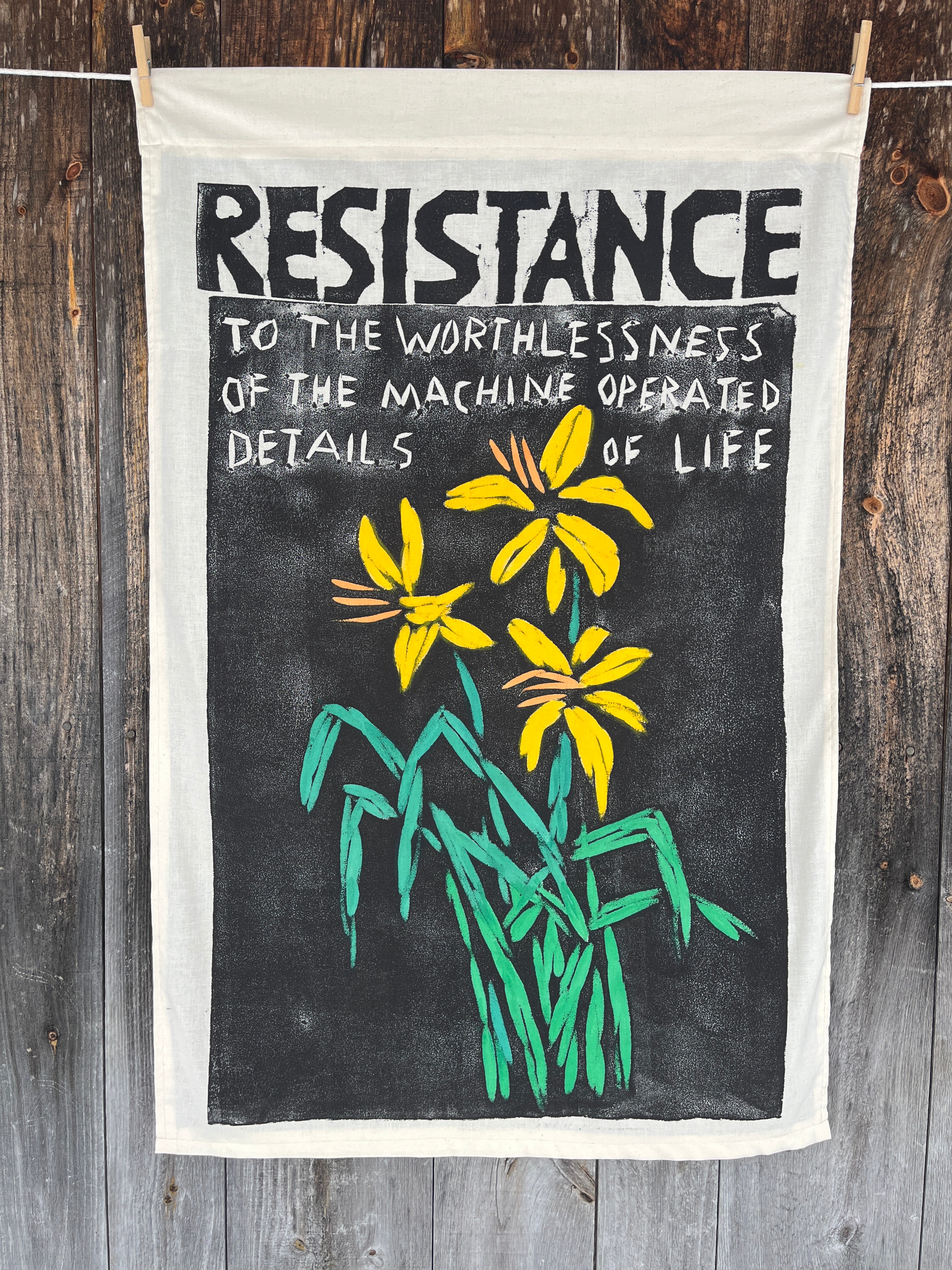 Resistance To the Worthlessness of the Machine – Bread + Puppet Press