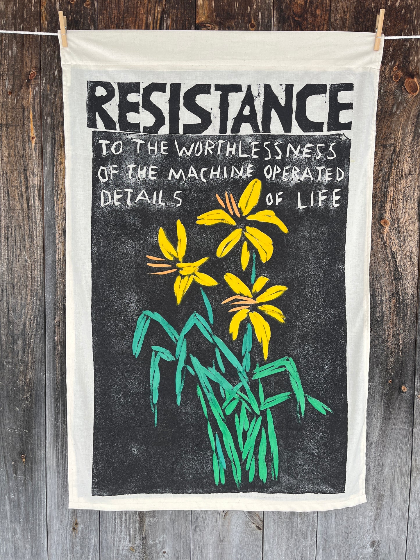 Resistance To the Worthlessness of the Machine