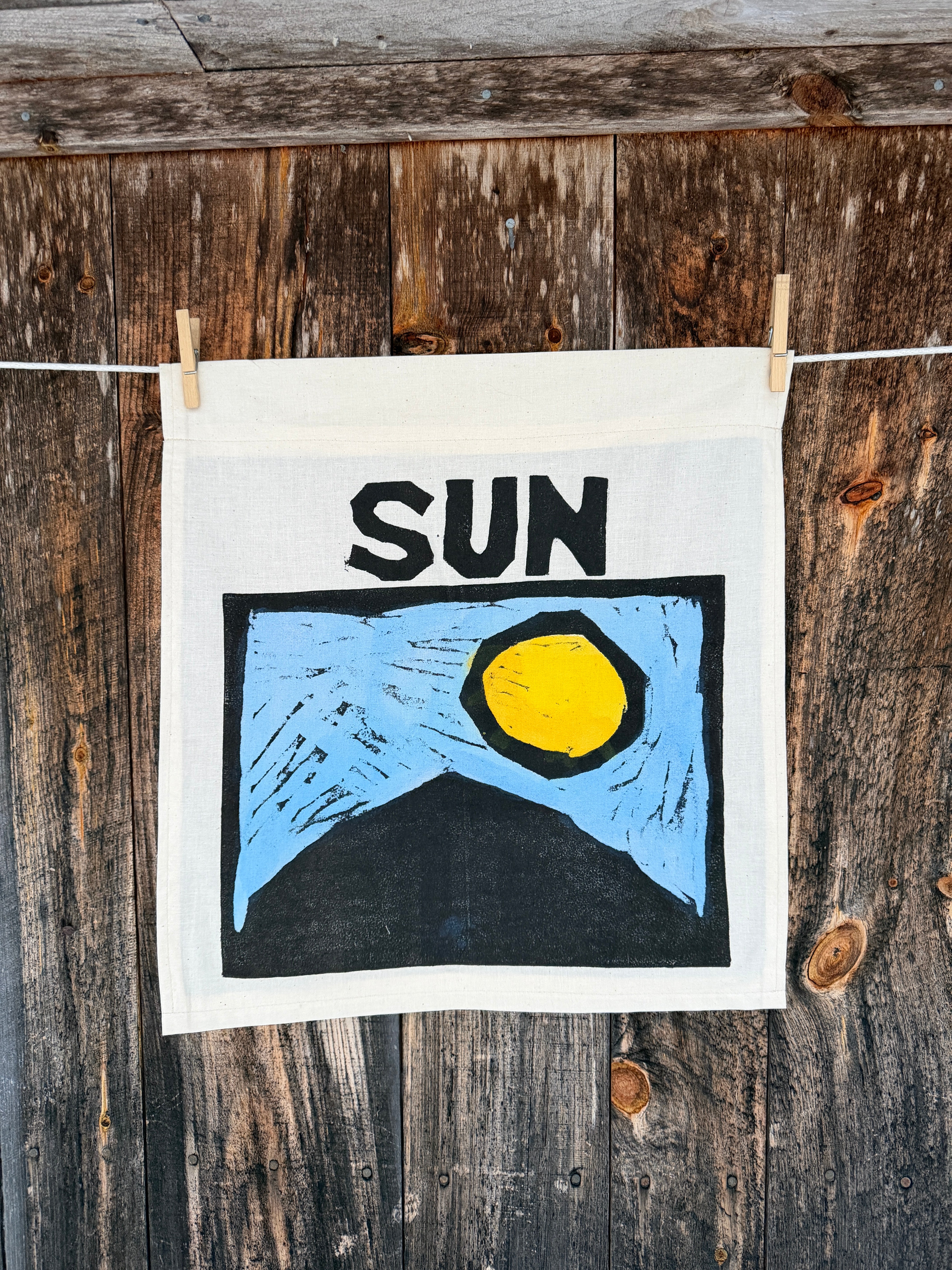 Sun over Hill – Bread + Puppet Press
