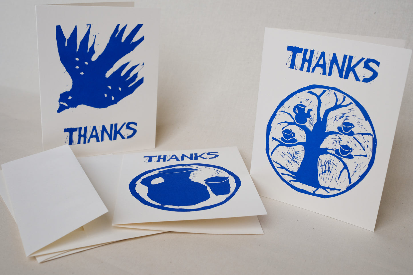 Thanks Card Pack - Blue