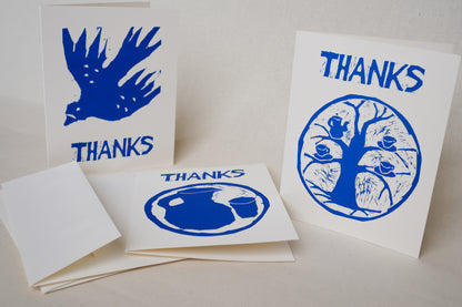 Thanks Card Pack - Blue