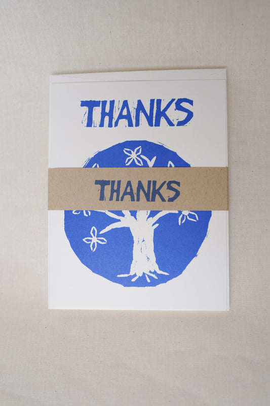 Thanks Card Pack - Blue