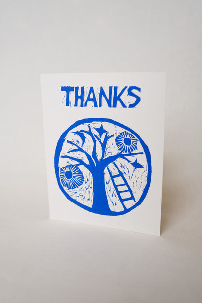 Thanks Card Pack - Blue