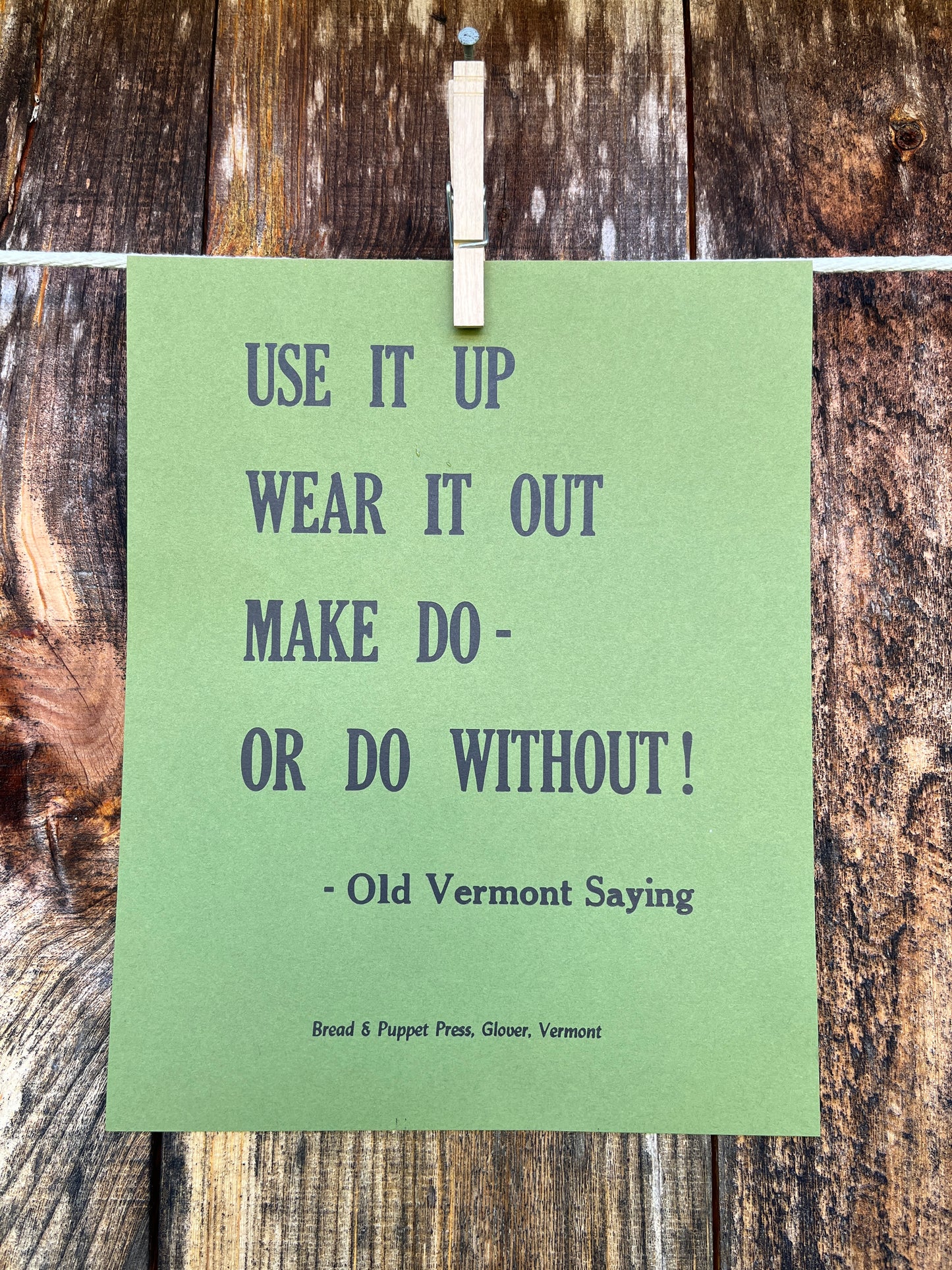 Make Do or Do Without!