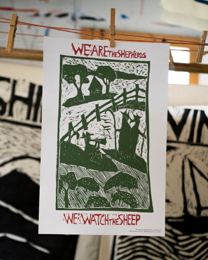 We Are The Shepherds Poster
