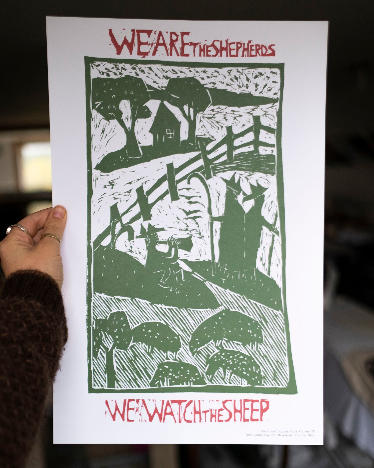 We Are The Shepherds Poster